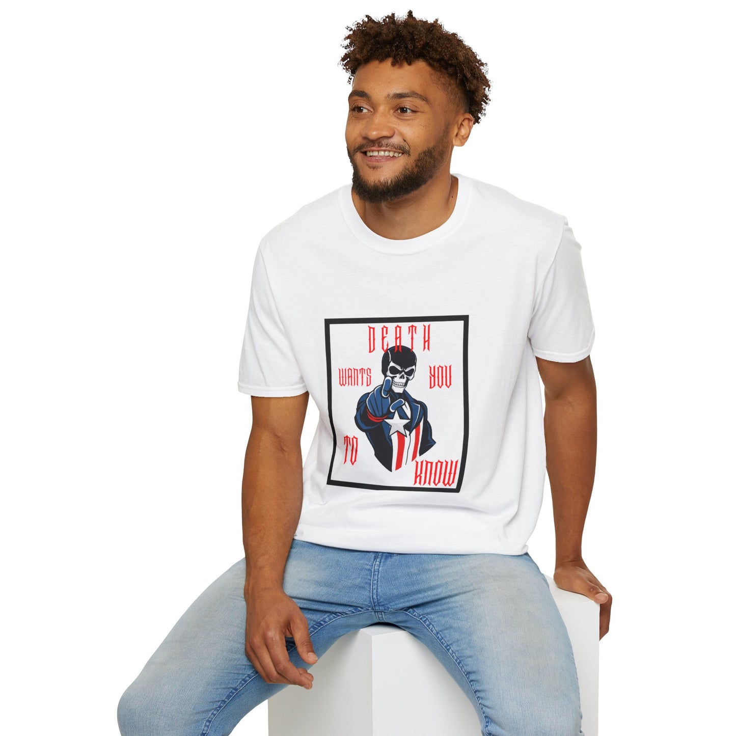 Death Wants You Unisex T-Shirt | Unique Graphic Tee, Casual Wear