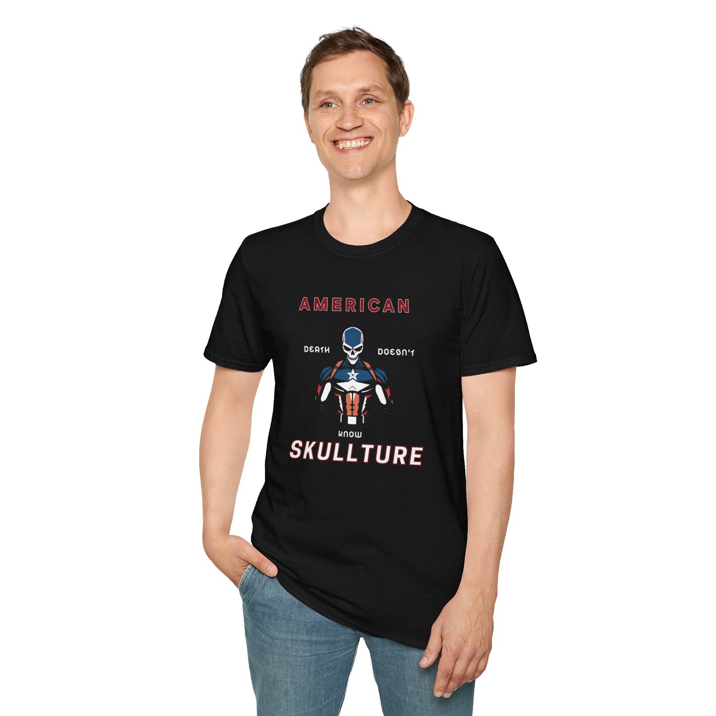 American Skullture Unisex Softstyle T-Shirt