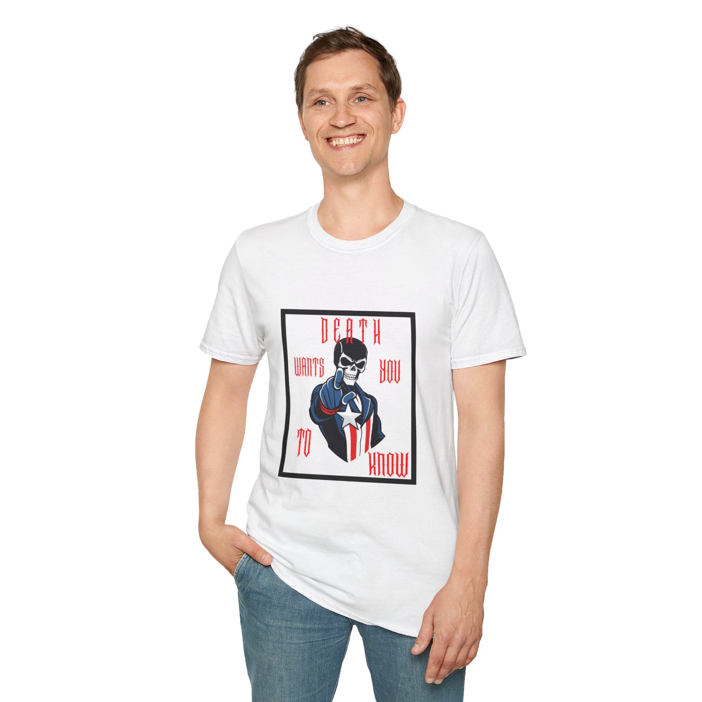 Death Wants You Unisex T-Shirt | Unique Graphic Tee, Casual Wear