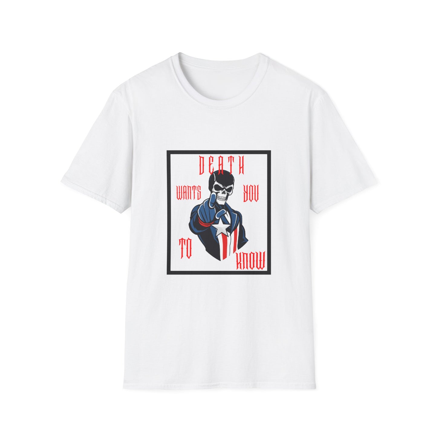 Death Wants You Unisex T-Shirt | Unique Graphic Tee, Casual Wear
